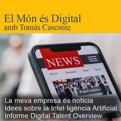 Informe Digital Talent Overview – La meva empresa és notícia – Intel·ligència artificial