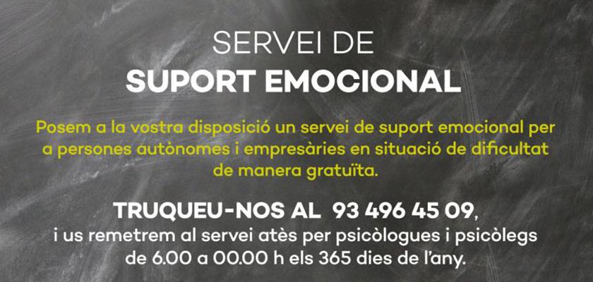 Suport emocional i psicosocial: que ningú es quedi enrere! 