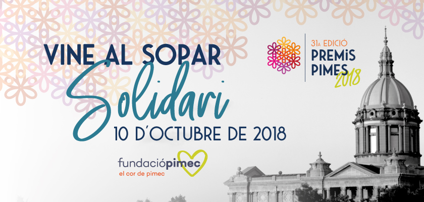 Apadrina la Nit Solidària de la 31a edició dels Premis Pimes!