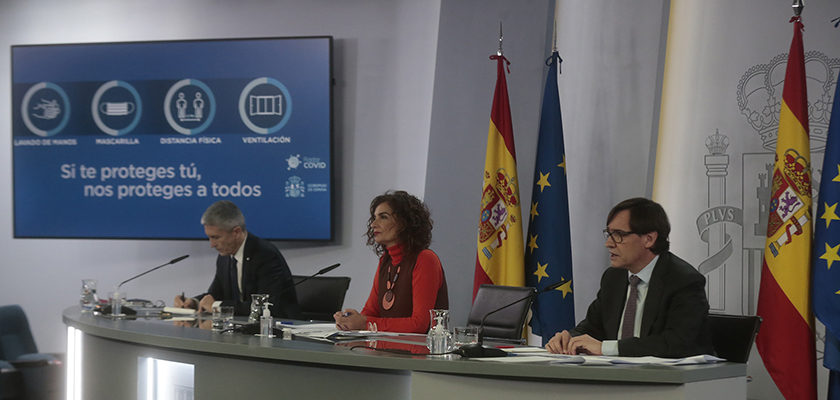 El Consell de Ministres prorroga la limitació de la mobilitat des del Regne Unit i aprova el reglame