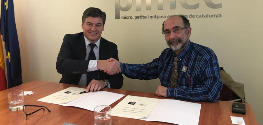PIMEC incorpora com a soci col·lectiu el Col·legi de Disseny Gràfic de Catalunya, amb el qual signa 