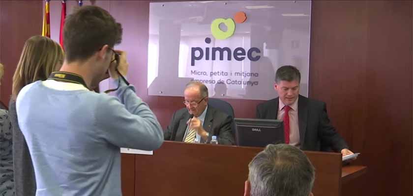El president de PIMEC defensa que la situació econòmica és bona 